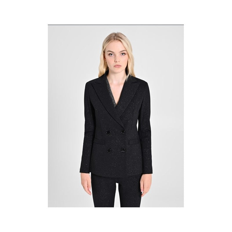Blazer doppiopetto tessuto glitterato anche curvy "RINASCIMENTO
