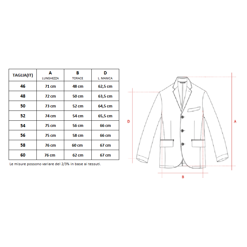 Blazer rigato