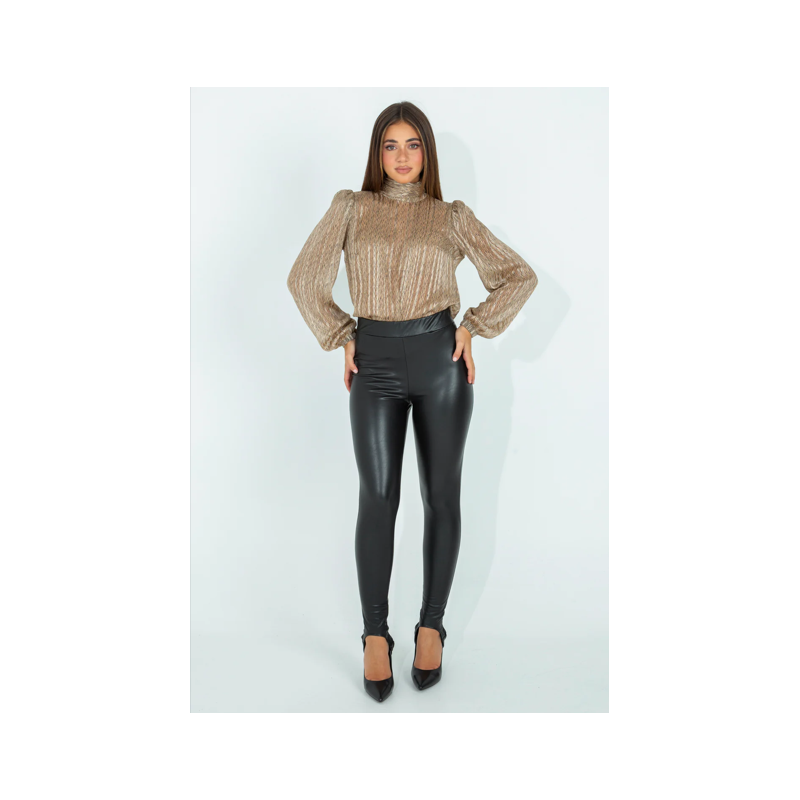 Blusa mezzo collo "PINK MOOD"