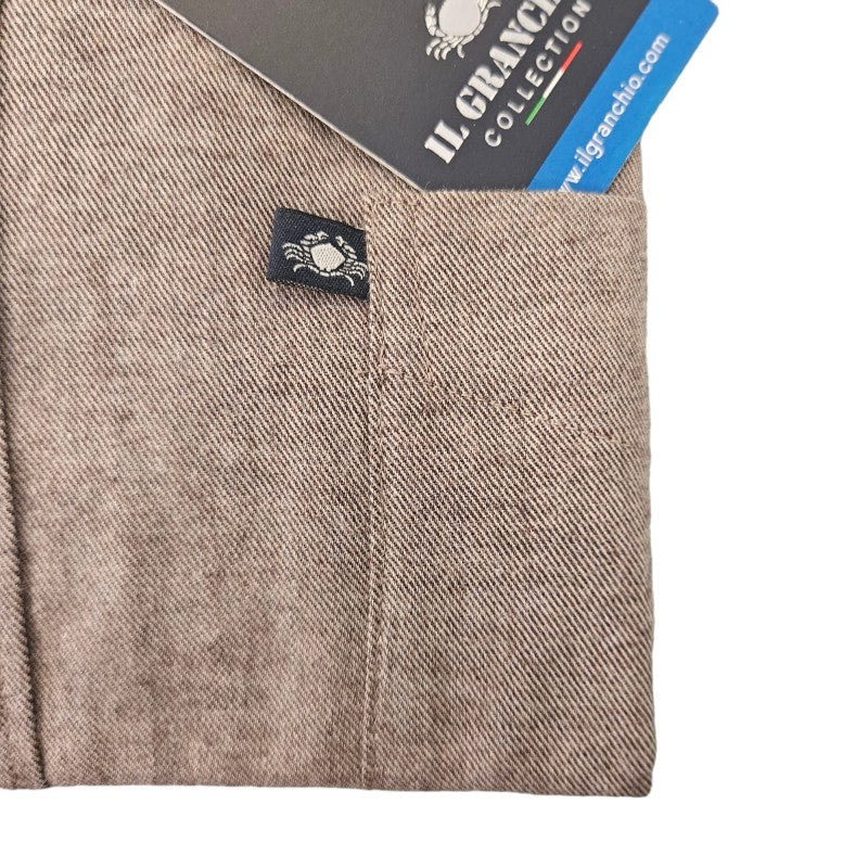 Camicia flanella "IL GRANCHIO"