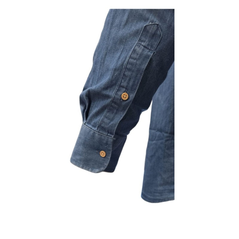 Camicia Jeans "NAVIGARE" Collo Francese