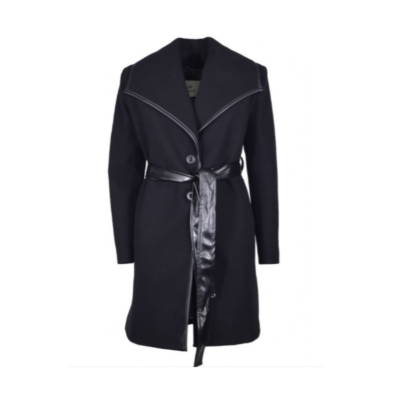 Cappotto bordo ecopelle "PHARD"