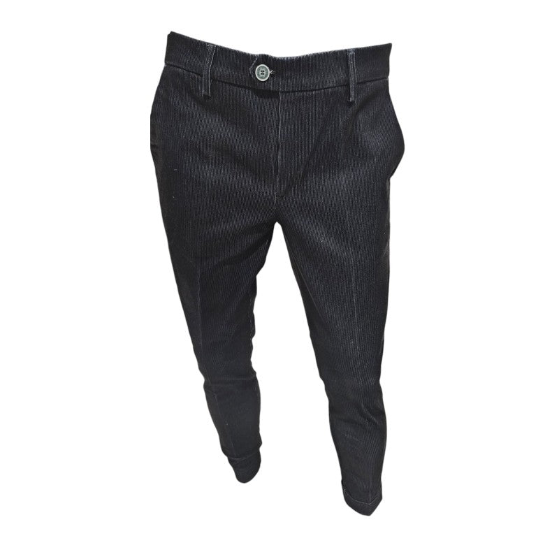 Chino velluto stampato su tela jeans "NAIF"