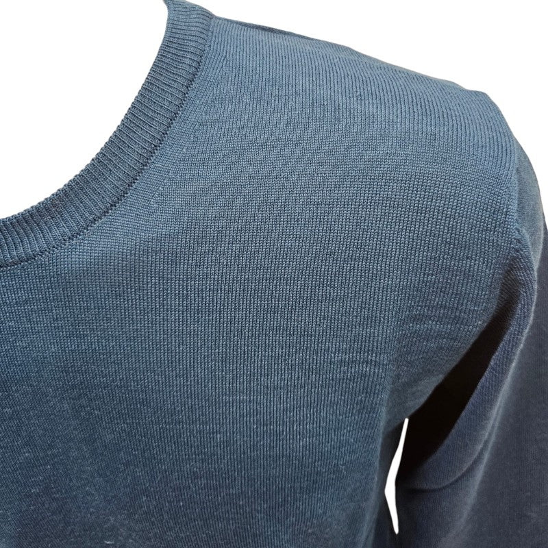 Girocollo merino's BKW Petrolio