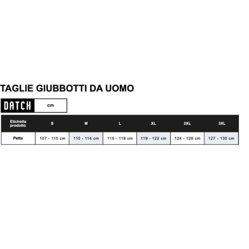 Giubbotto DATCH con collo coreana