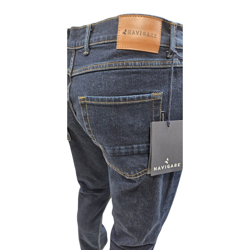 Jeans Confort Fit Lavaggio Zero Bombastic "NAVIGARE"