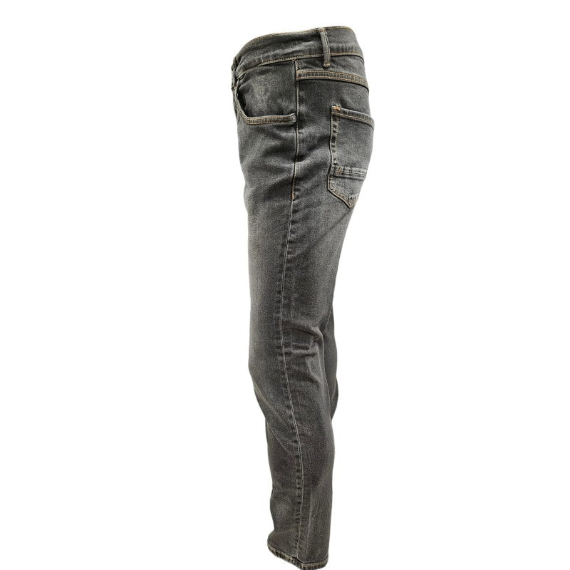 Jeans Confort Fit Lavaggio Nero con effetto usurato "NAVIGARE"