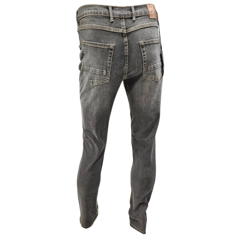 Jeans Confort Fit Lavaggio Nero con effetto usurato "NAVIGARE"