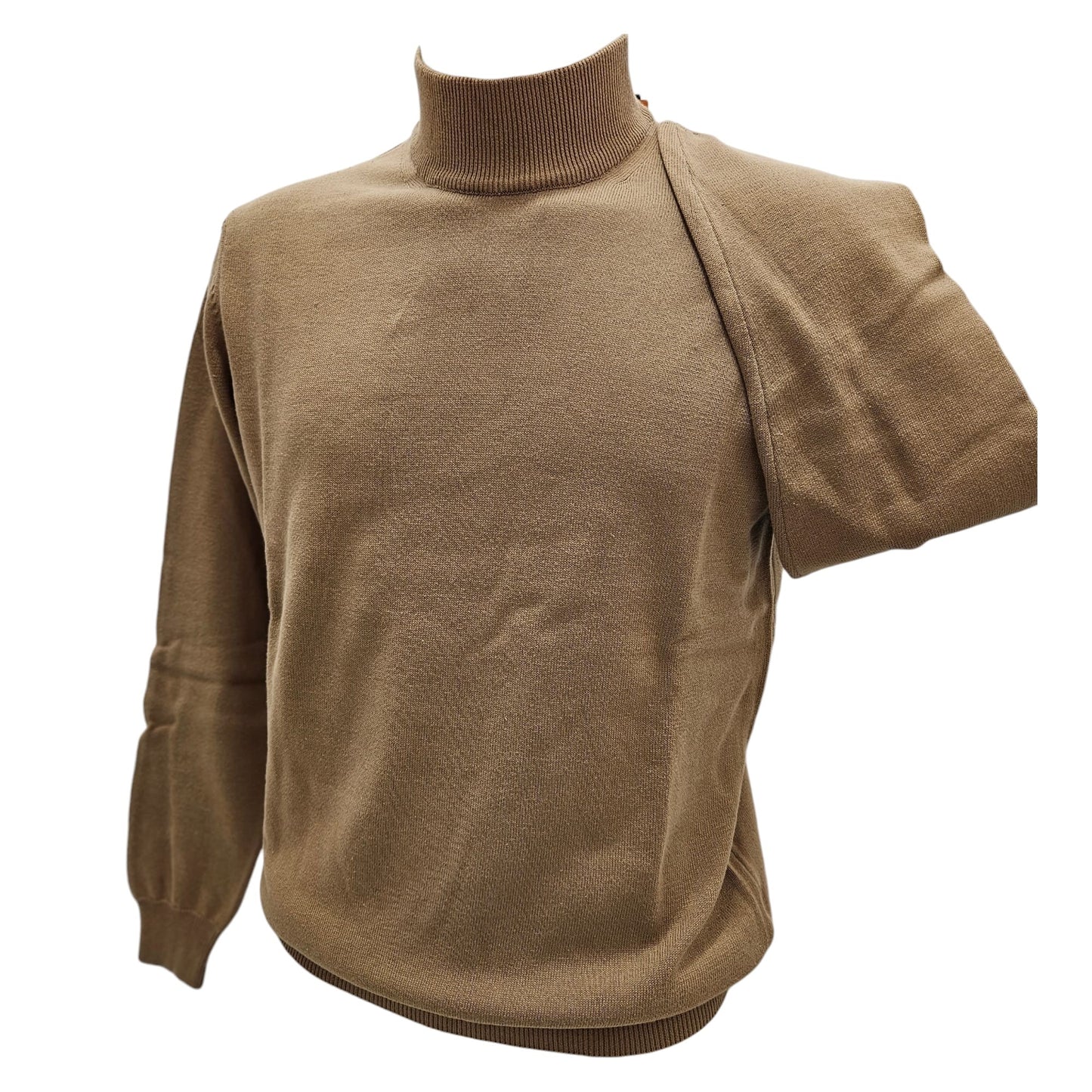 Maglioncino lupetto cammello