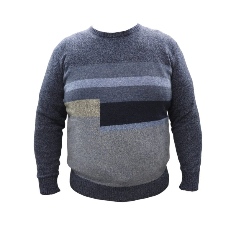 Maglione 70% lana cardato "RE del MARE"