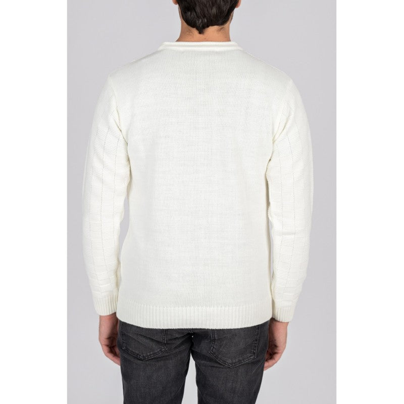 Maglione intarsiato TKS