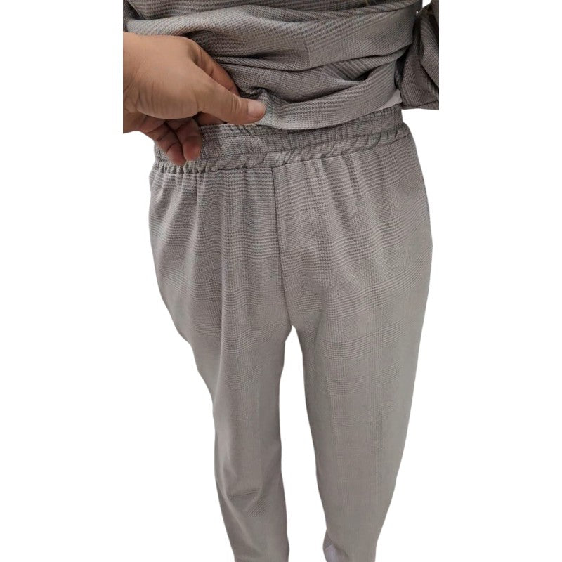 Pantalaccio a quadri "PINK mood Milano"