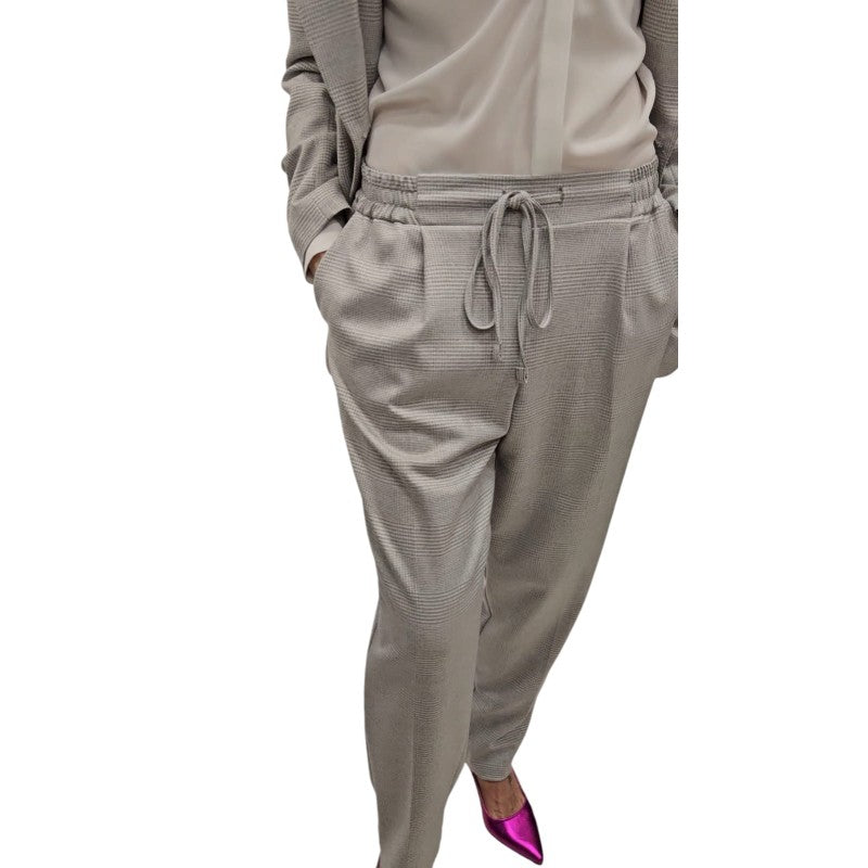 Pantalaccio a quadri "PINK mood Milano"