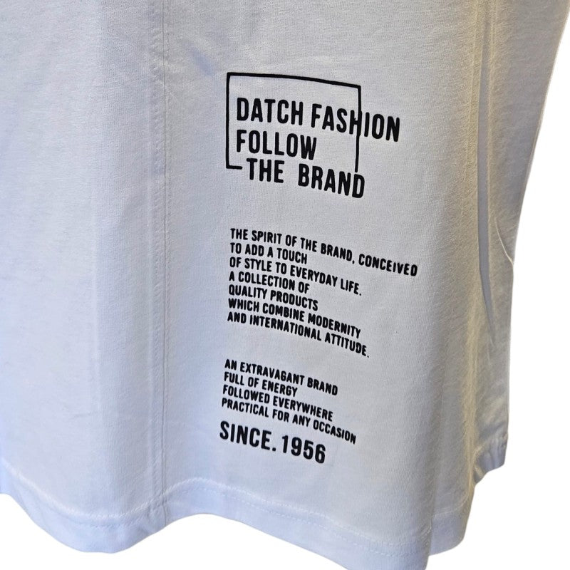 T-shirt DATCH con applicazioni in Caucciù