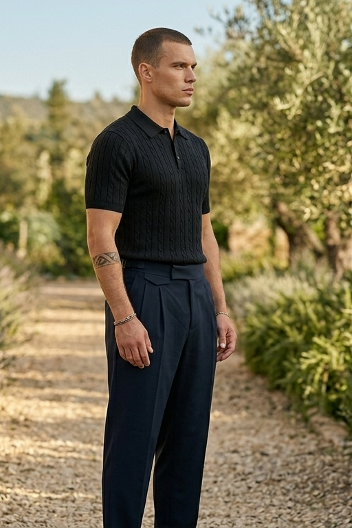 Polo treccia PMB