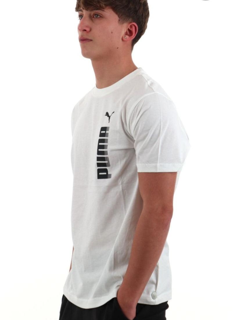 T-shirt PUMA scritta cuore