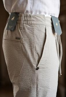 Pantaloni Vesuvio Goffrato NAIF