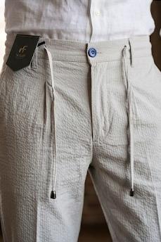 Pantaloni Vesuvio Goffrato NAIF