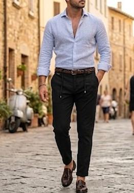 Pantaloni Vesuvio Goffrato NAIF
