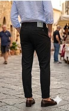 Pantaloni Vesuvio Goffrato NAIF