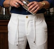 Pantaloni Vesuvio Goffrato NAIF