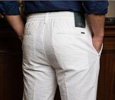 Pantaloni Vesuvio Goffrato NAIF