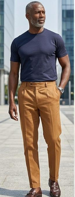 T-shirt in filo di scozia