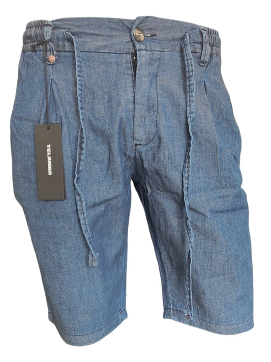 Bermuda Jeans Ultrasottile "TELAMIRA"