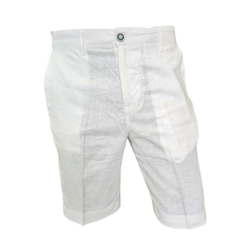 Bermuda in puro Lino "NAIF"