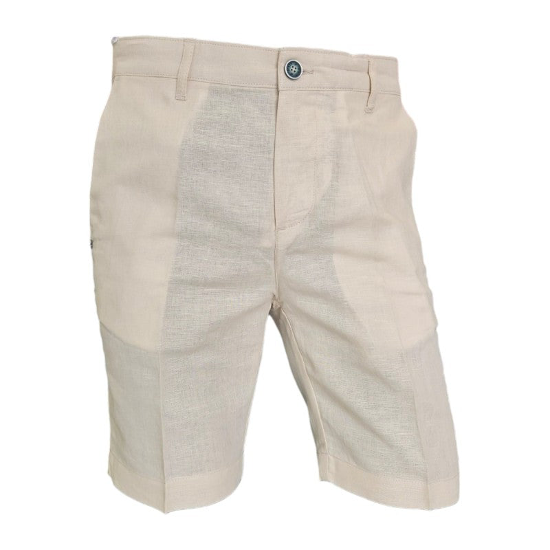Bermuda in puro Lino "NAIF"