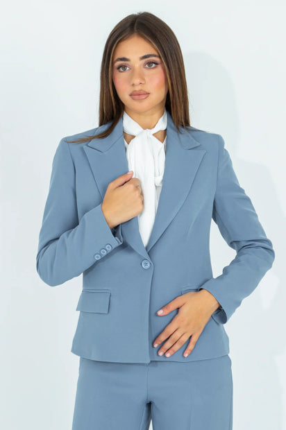 Giacca Monopetto da tailleur basic "PINK mood Milano "