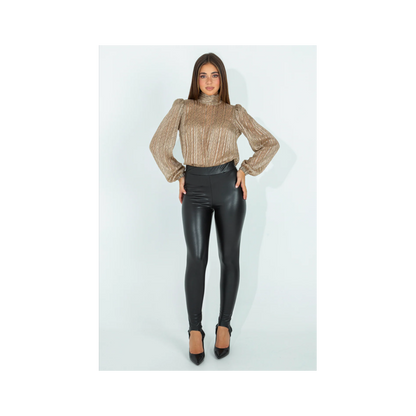 Blusa mezzo collo "PINK MOOD"