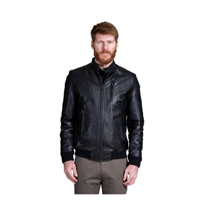 Bomber in eco-pelle TKS