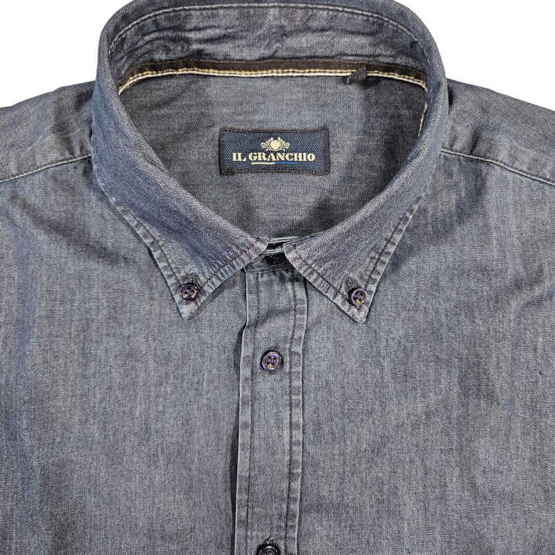 Camicia Jeans Chambray "IL GRANCHIO"