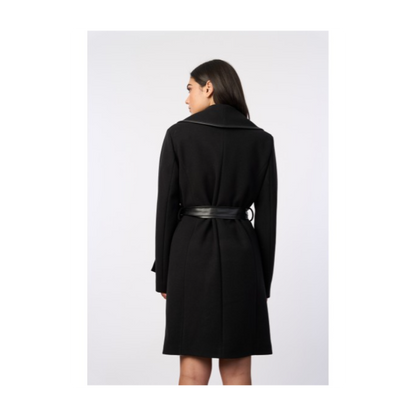 Cappotto bordo ecopelle "PHARD"