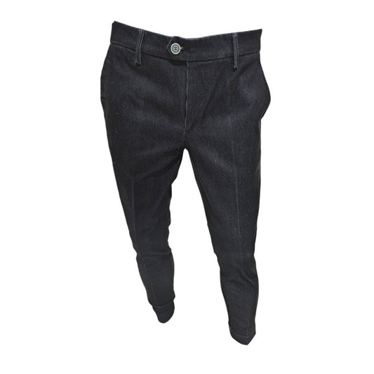 Chino velluto stampato su tela jeans "NAIF"