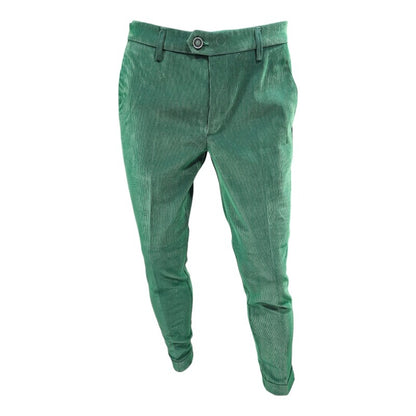 Chino velluto stampato su tela jeans "NAIF"