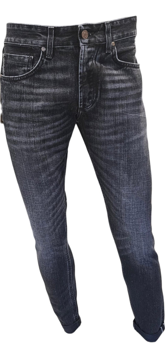 CIMOSATO NERO SPRUZZATO "POP84"