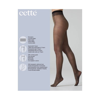 Collant brillantinati in lurex curvy "CETTE"