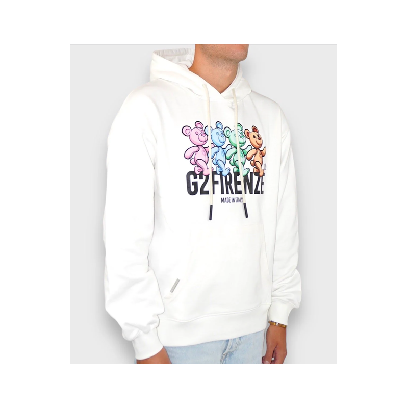Felpa con cappuccio "G2FIRENZE"