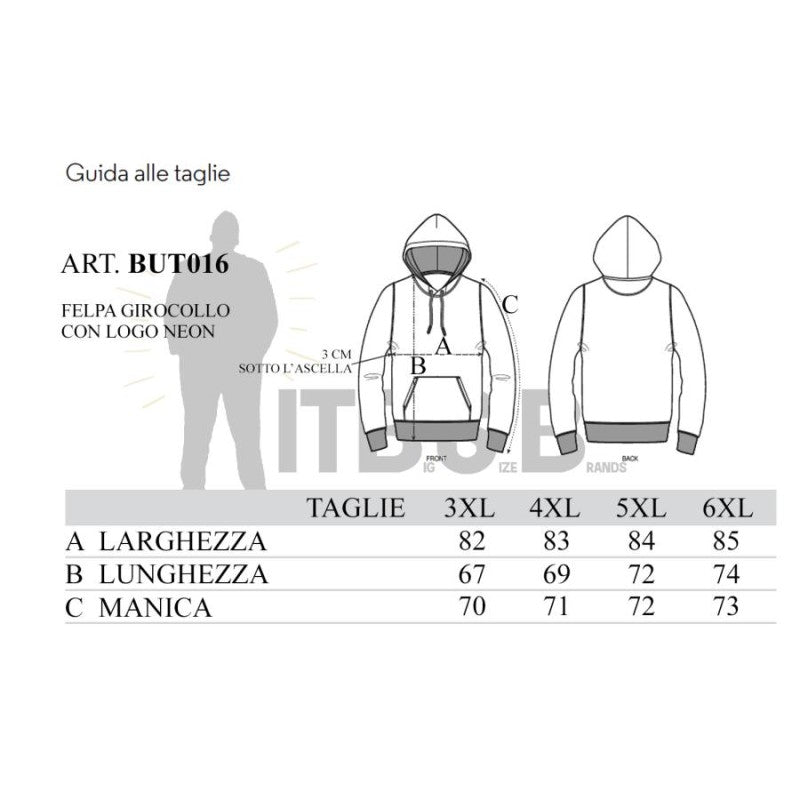 FELPA CALIBRATA GIROCOLLO "BUTNOT"