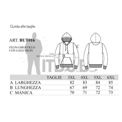 FELPA CALIBRATA GIROCOLLO "BUTNOT"