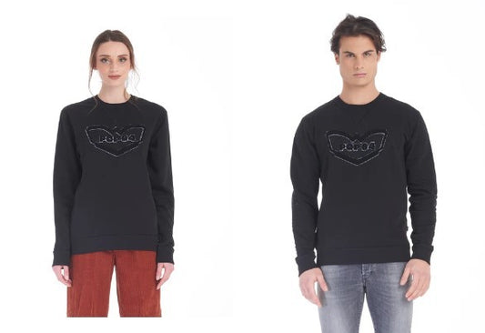 Felpa Unisex girocollo logo ombra "POP84"