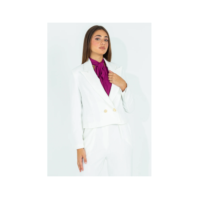 Giacchino Crop Doppiopetto "PINK mood Milano"