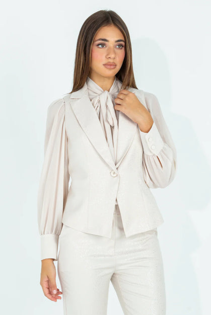 Gilet a Fantasia Glitter "PINK MOOD"