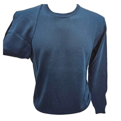 Girocollo merino's BKW Petrolio