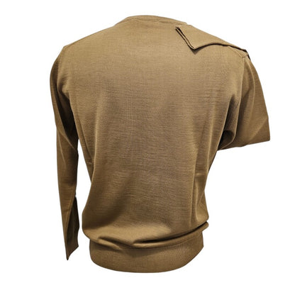Girocollo merino's BKW Cammello