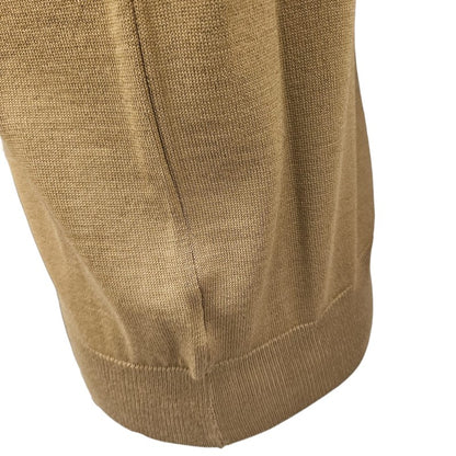 Girocollo merino's BKW Cammello