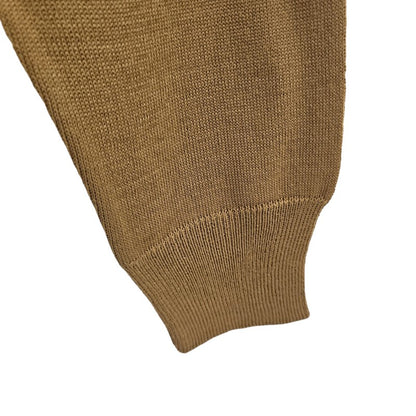 Girocollo merino's BKW Cammello