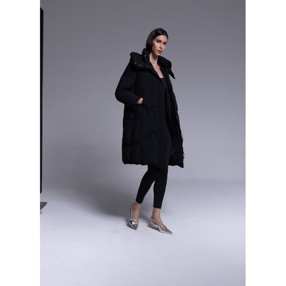 Giubbotto oversize con piuma "AN-AIM"